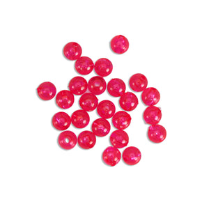 Clear Pink 6MM Beads (20pack)